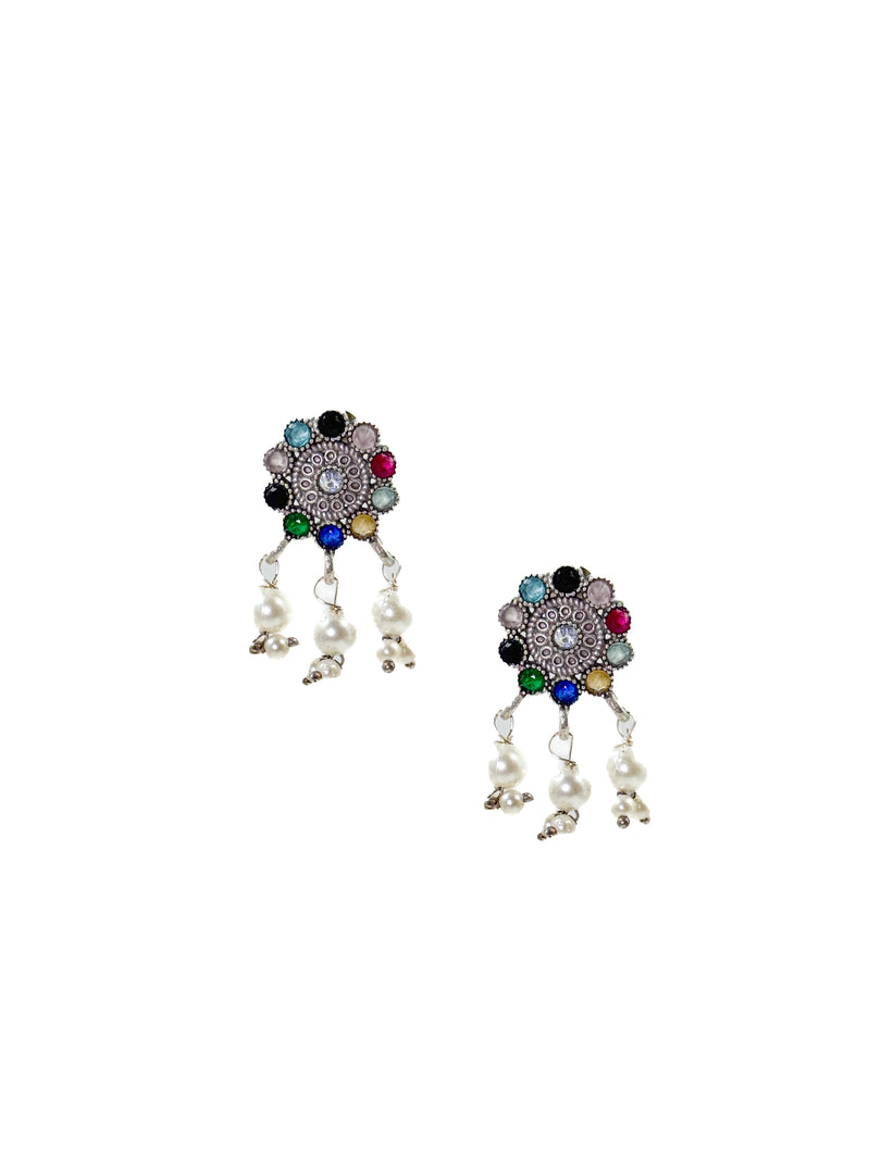 Florance Stone Necklace Set