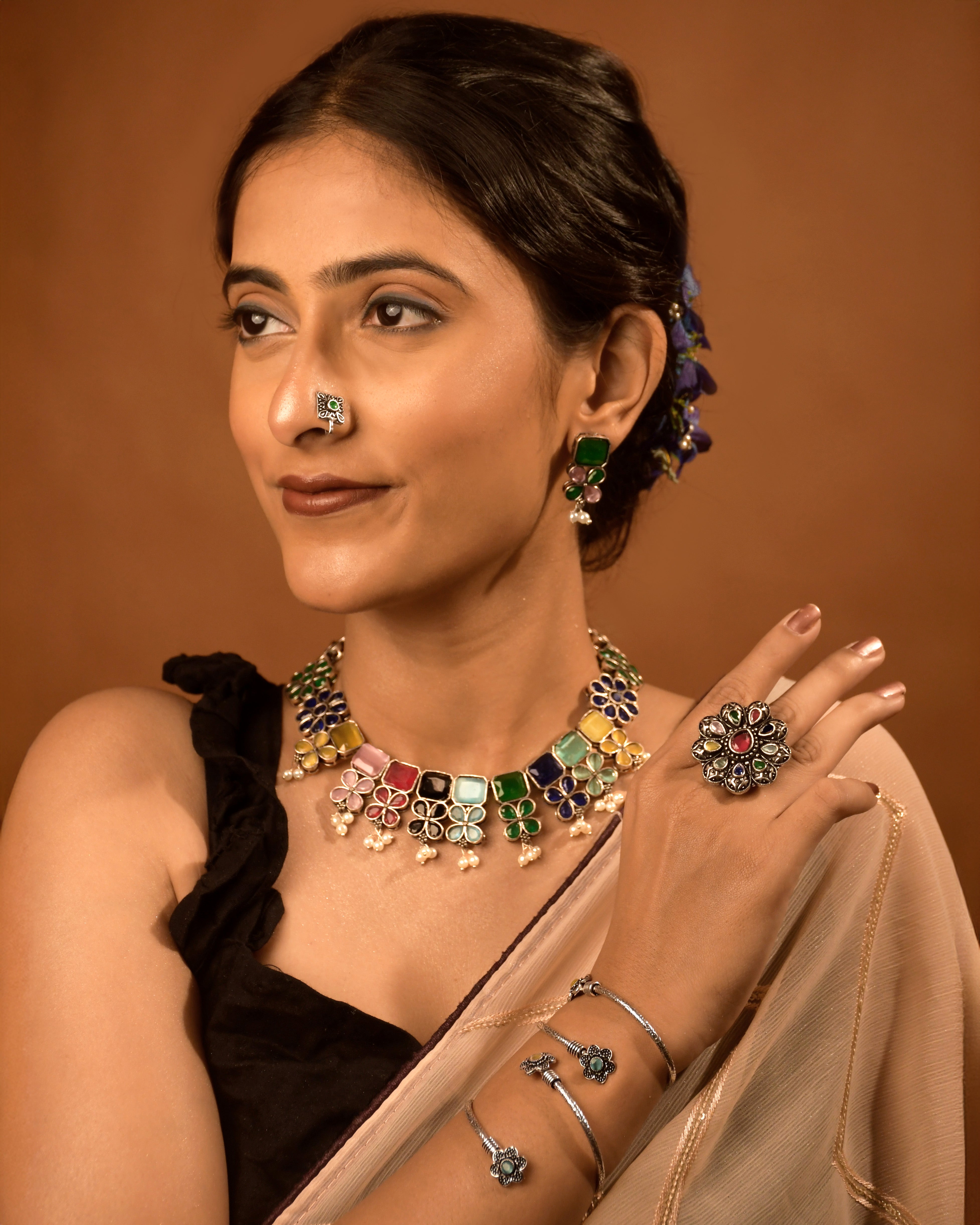 GIANNA STONE JEWELLERY SET COMBO