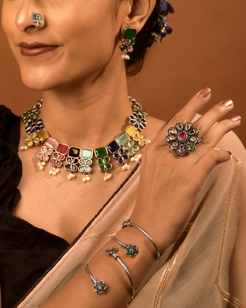 GIANNA STONE JEWELLERY SET COMBO