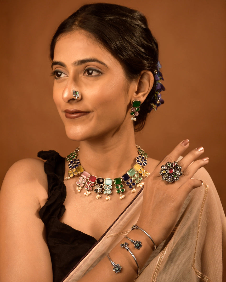 GIANNA STONE JEWELLERY SET COMBO