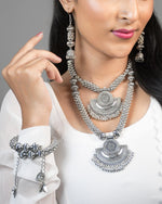 Load image into Gallery viewer, TANYA OXIDISED JEWELLERY SET COMBO