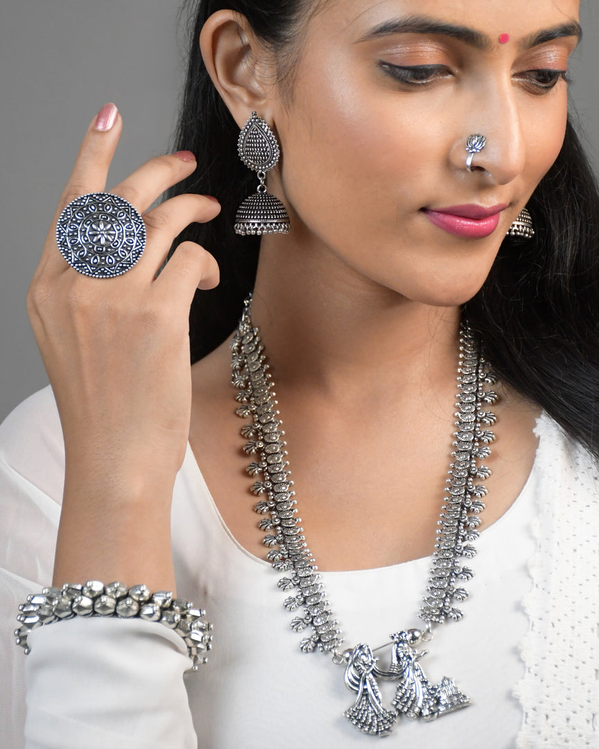 RAHI 6 PIECE KOLAPURI JEWELLERY SET COMBO