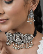 Load image into Gallery viewer, Laxmi Stone Necklace Set