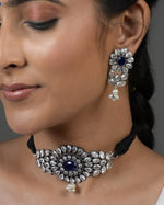 Load image into Gallery viewer, Mahira Stone Necklace Set