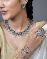 Load image into Gallery viewer, Reeva Stone Jewellery Set Combo