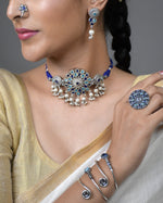 Load image into Gallery viewer, Krisha Stone Jewellery Set Combo