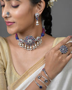 Load image into Gallery viewer, Krisha Stone Jewellery Set Combo