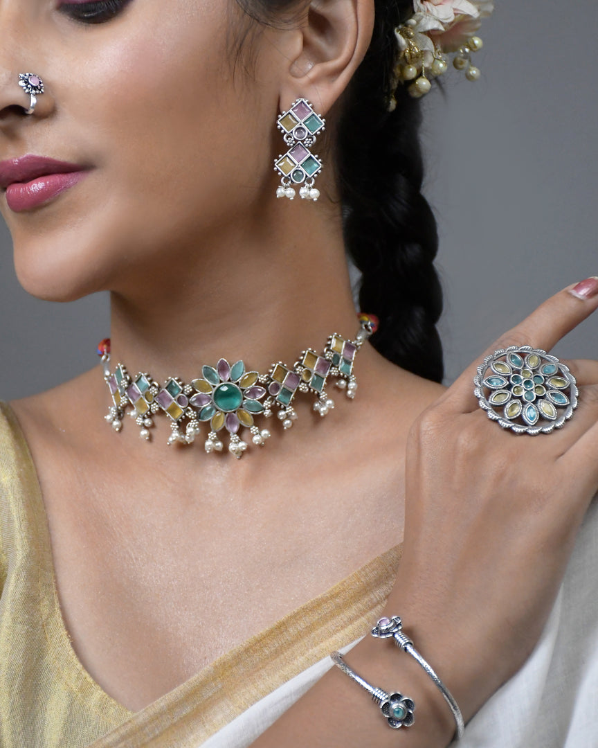 MYRA STONE JEWELLERY SET COMBO