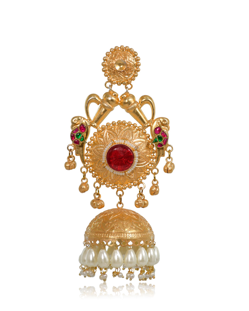 Kalyani Golden Earrings