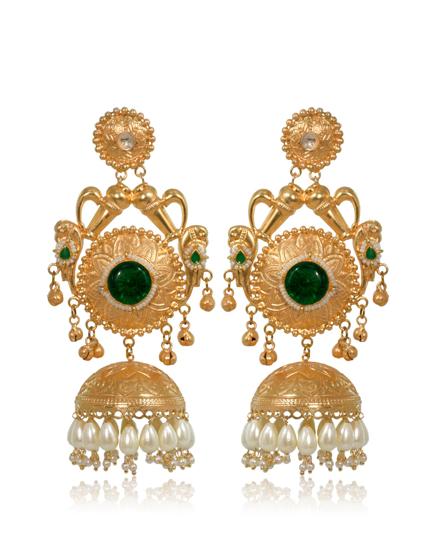 Kalyani Golden Earrings