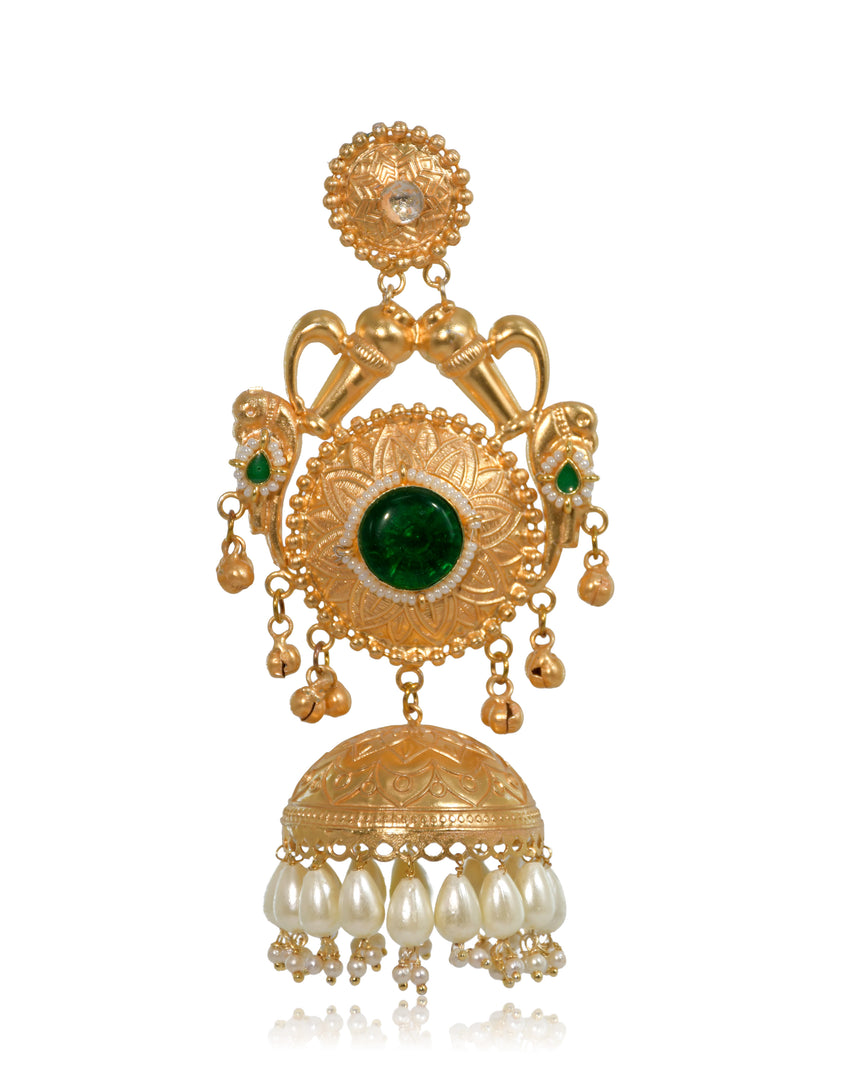 Kalyani Golden Earrings