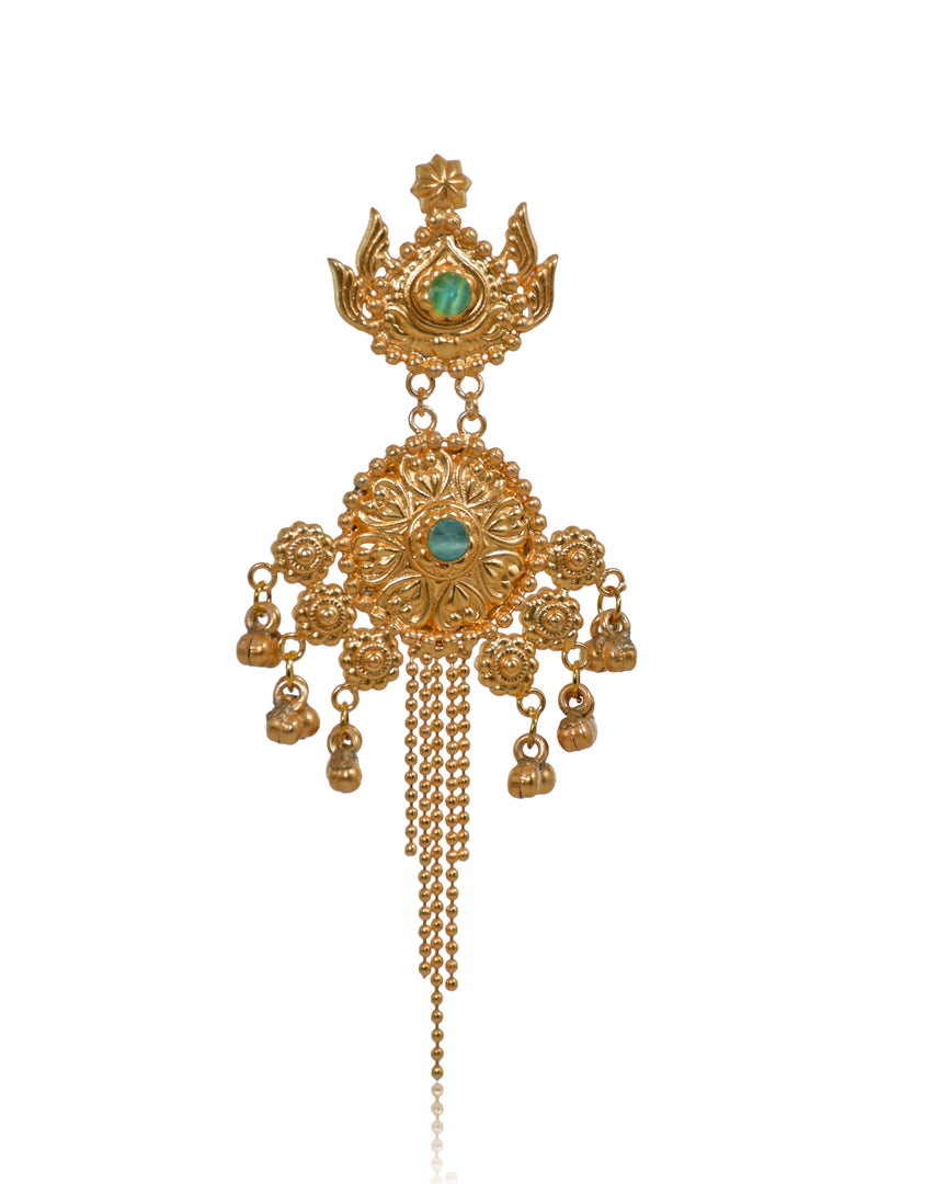 Aarna Golden Earrings