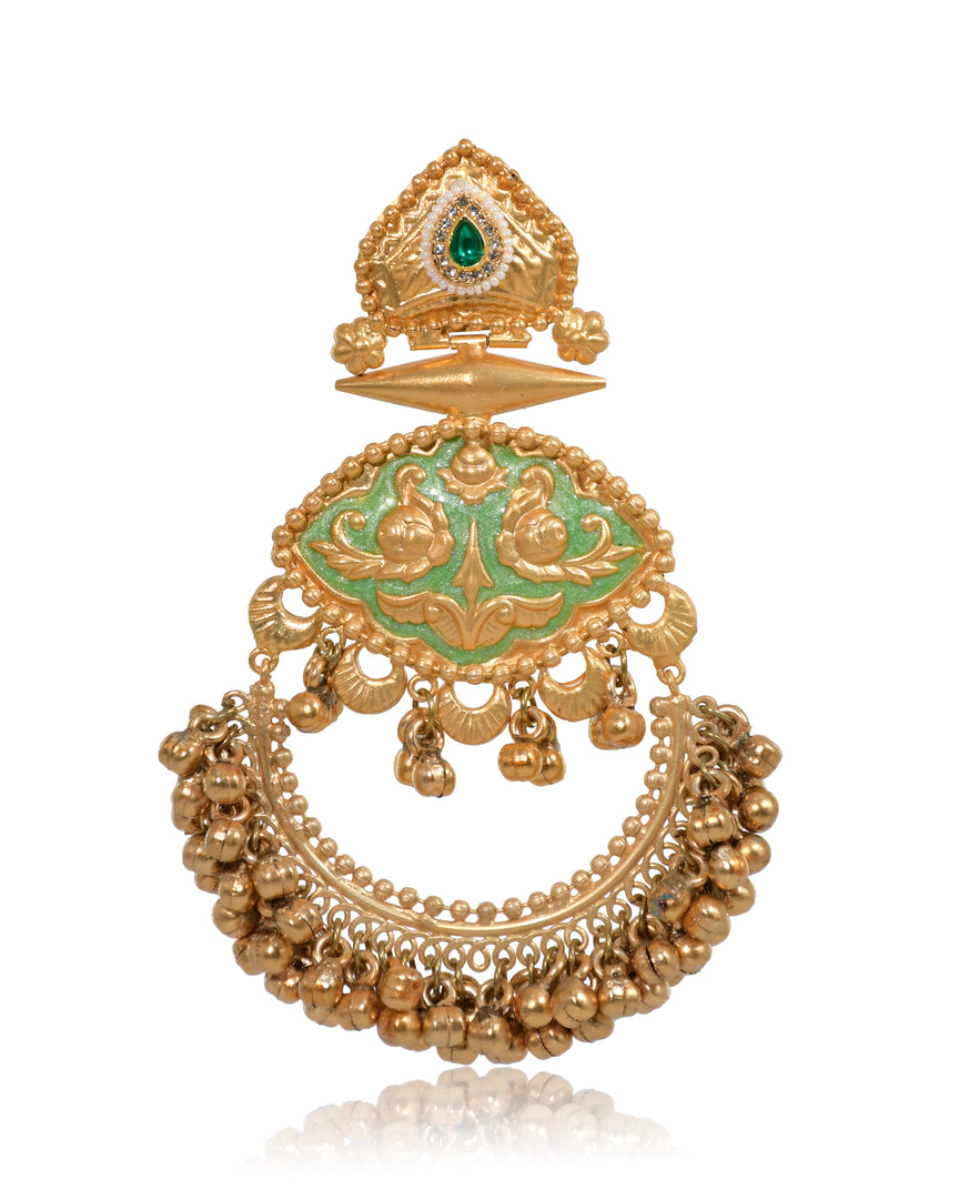 Suvarna Golden Earrings