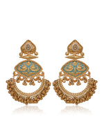 Load image into Gallery viewer, Suvarna Golden Earrings