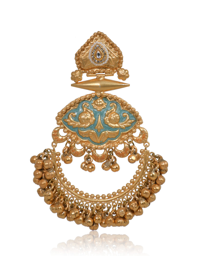 Suvarna Golden Earrings