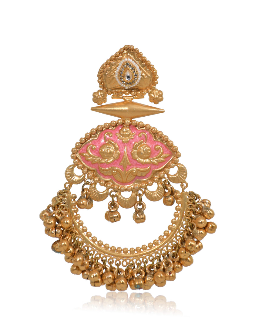 Suvarna Golden Earrings