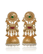 Load image into Gallery viewer, Swarnika Golden Earrings