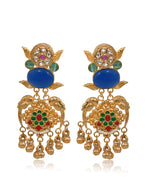 Load image into Gallery viewer, Noor Golden Earrings