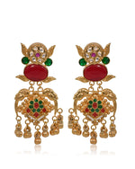 Load image into Gallery viewer, Noor Golden Earrings