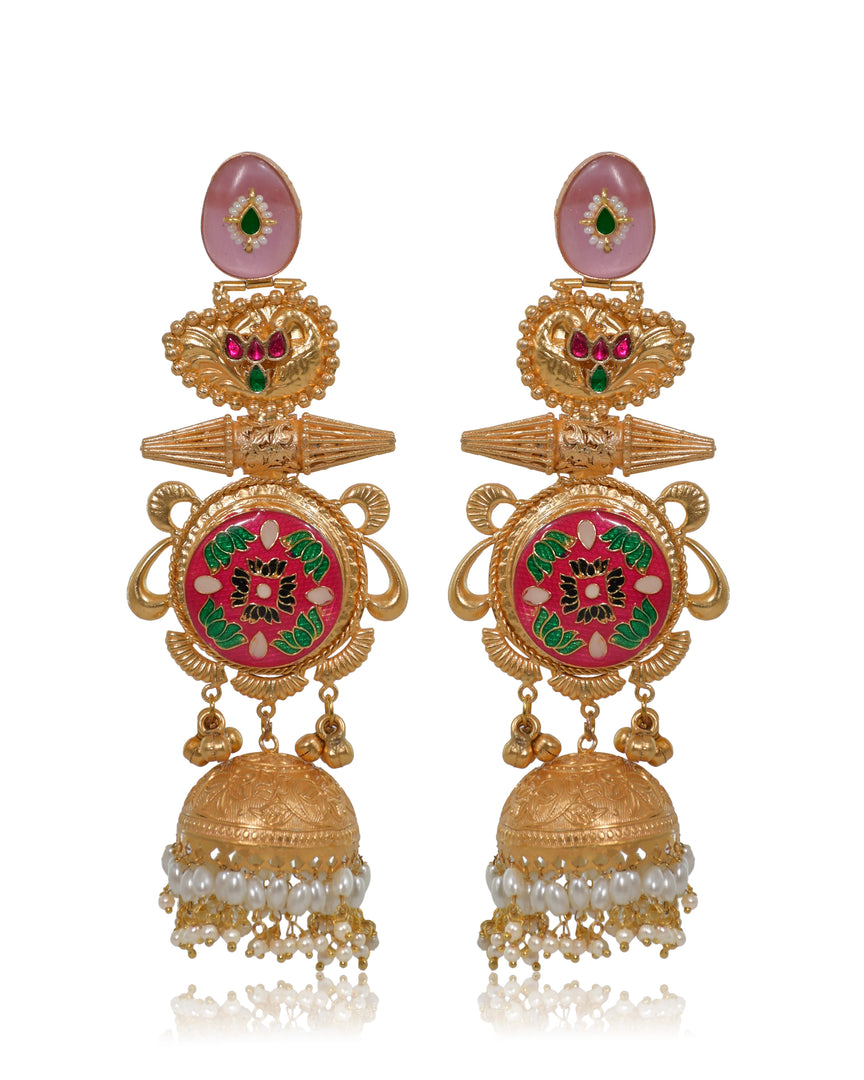 Noorika Golden Earrings