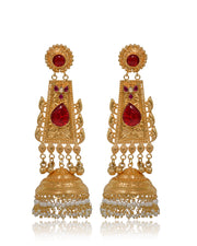 Meher Golden earrings