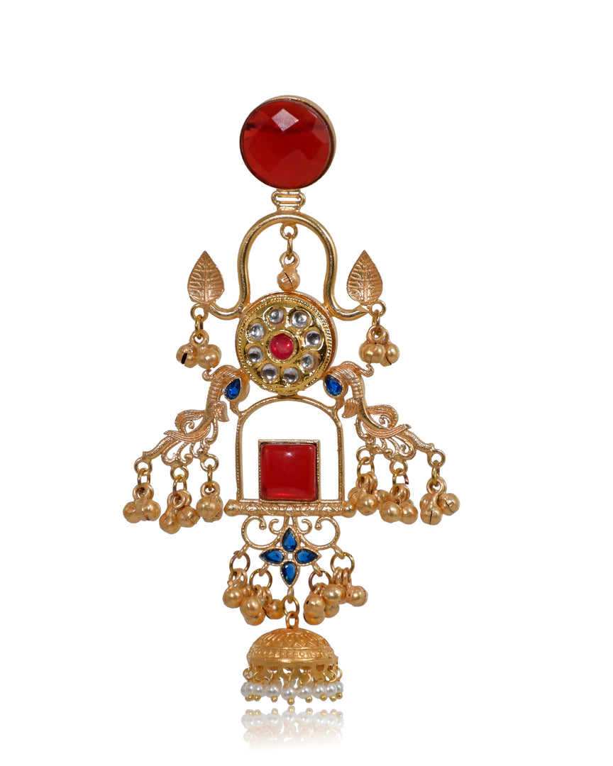 Heer Golden Earrings