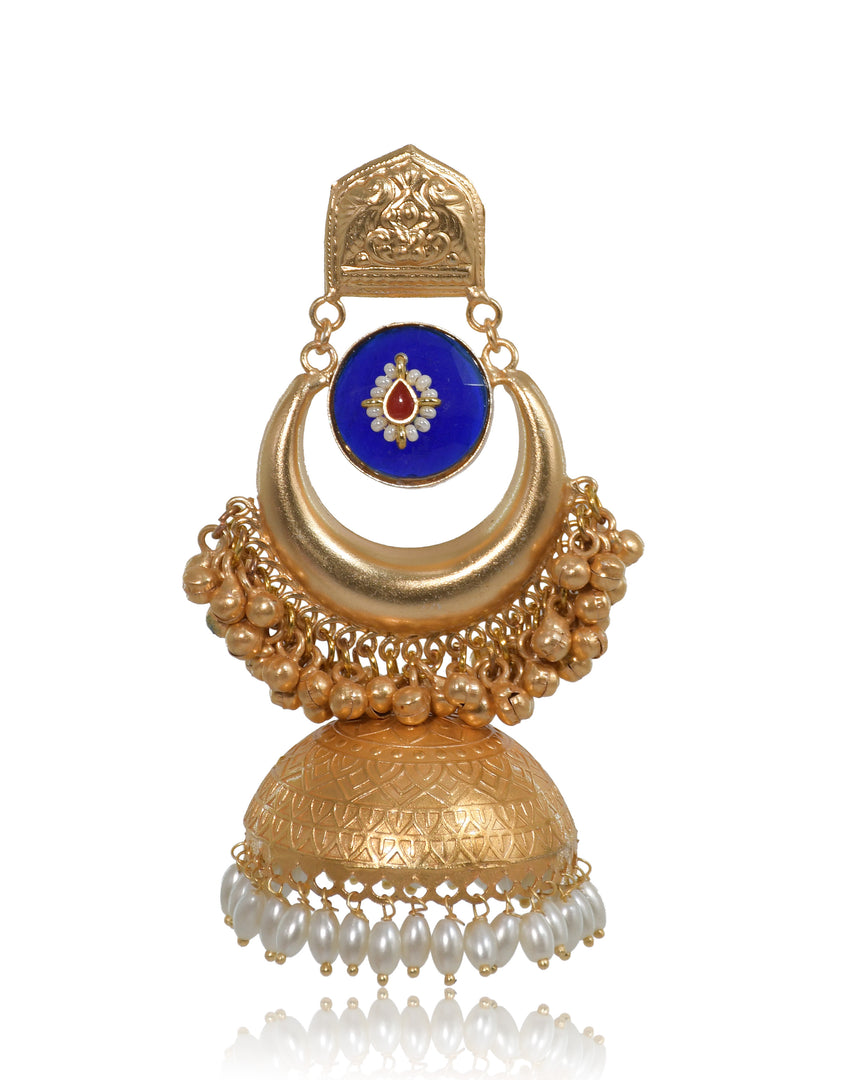 Aarohi Golden Earrings