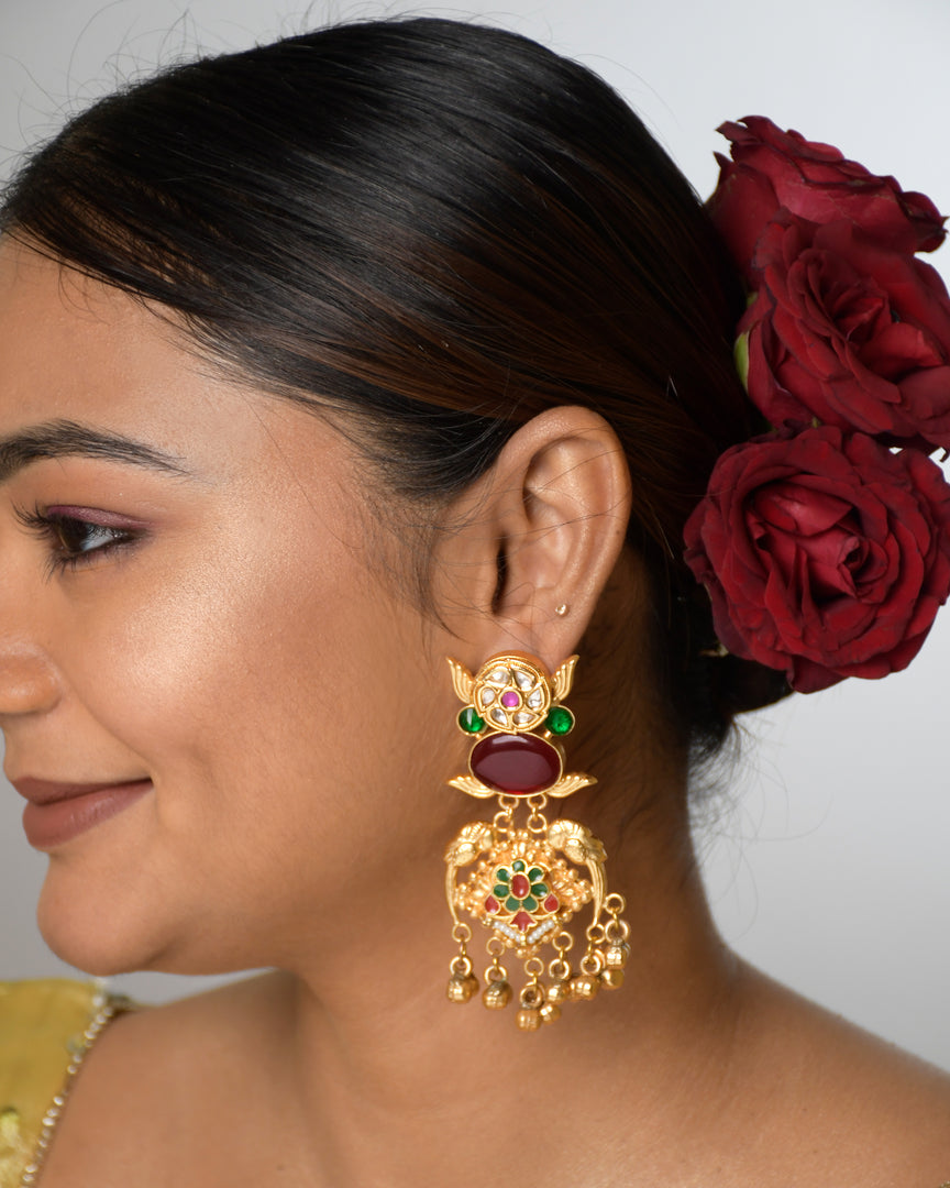 Noor Golden Earrings