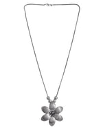 Load image into Gallery viewer, OXIDISED SILVER CHAIN PENDANT