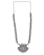 Load image into Gallery viewer, OXIDISED SPRING CHAIN PENDANT NECKLACE