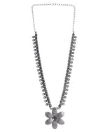 Load image into Gallery viewer, OXIDISED SPRING CHAIN PENDANT NECKLACE