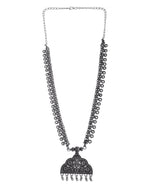 Load image into Gallery viewer, OXIDISED SPRING CHAIN PENDANT NECKLACE