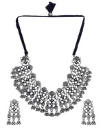 Load image into Gallery viewer, TANIA Brass Silver Jewellery Set