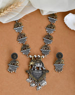 Load image into Gallery viewer, RITU DUAL TONE ELEPHANT CHARMS JEWELLERY SET
