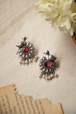 Load image into Gallery viewer, Sparrow Stud Stone Earrings