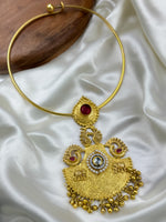 Load image into Gallery viewer, GOLDEN NECKLACE HANDMADE JEWELLERY