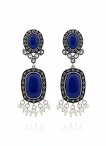 Load image into Gallery viewer, ANANYA STONE DANGLER EARRINGS