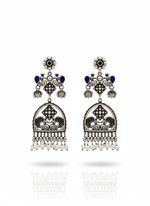Load image into Gallery viewer, Peacock Charm Dangler Earrings