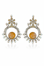 Load image into Gallery viewer, Navya Stud Stone Earrings