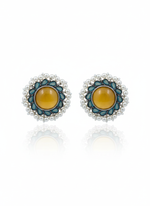 Load image into Gallery viewer, Pari Stud Earrings