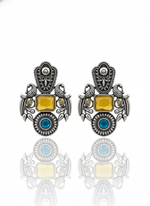 Load image into Gallery viewer, Mishti Stone Earrings