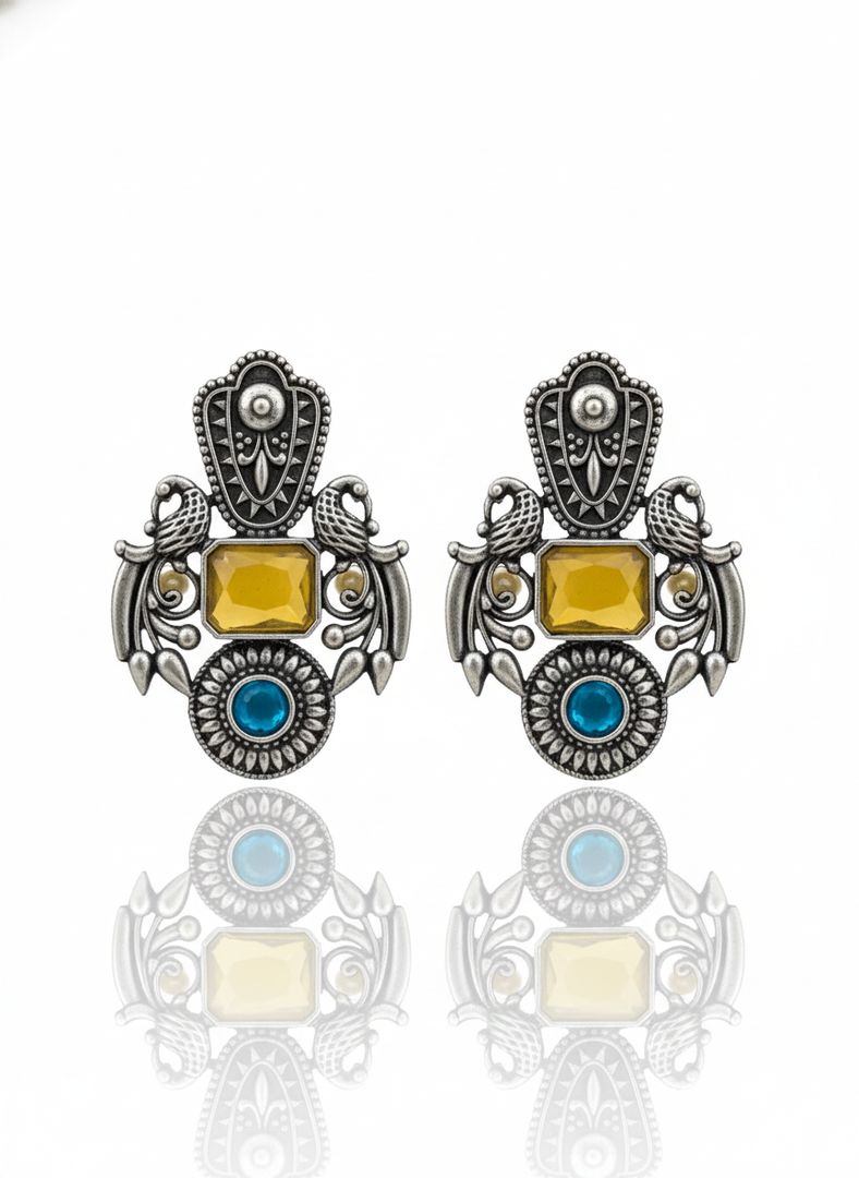 Mishti Stone Earrings