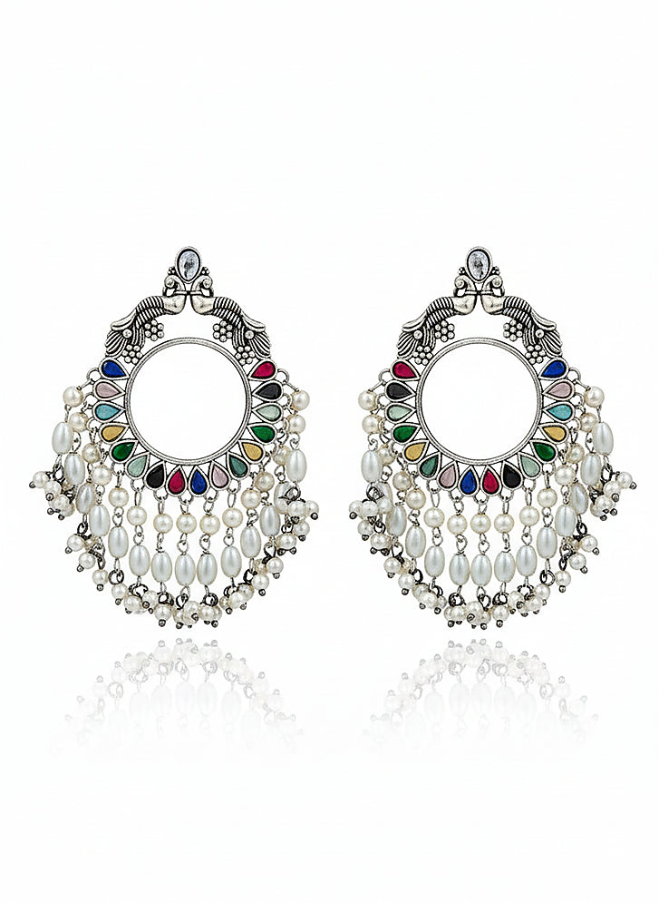 Mayuree Stud Stone Earrings