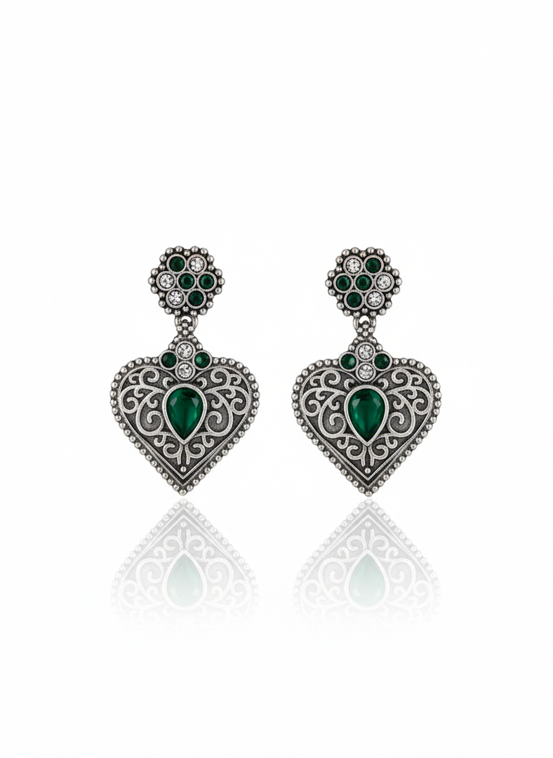 Small Dangler Stone Earrings