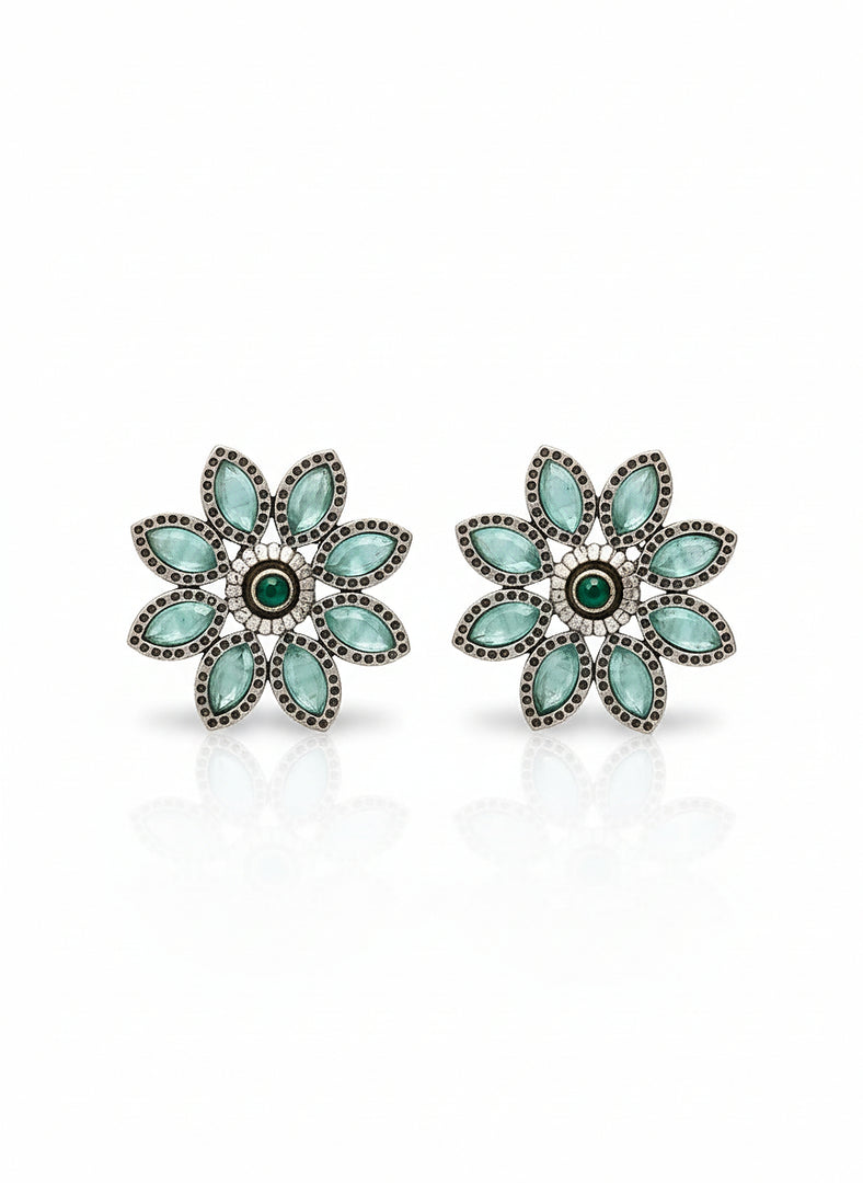 Nishi Stud Stone Earrings
