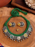 Load image into Gallery viewer, 4 Line Threaded Jewellery Set