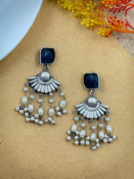 Load image into Gallery viewer, Arushi Dangler Stone Earrings