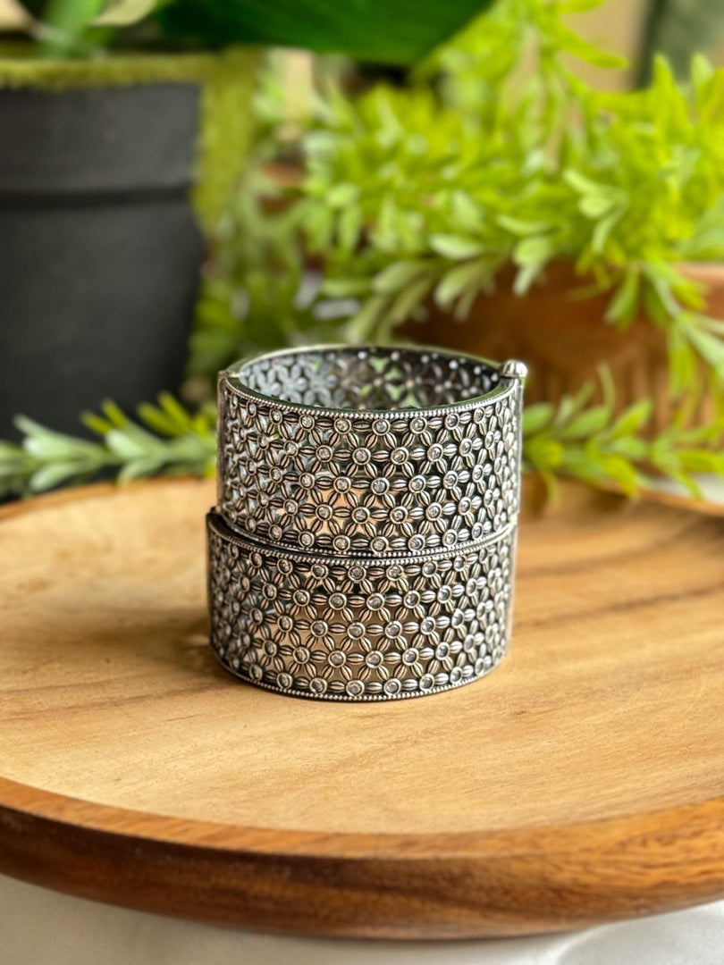 Kanvika Pair Of Stone Bangles