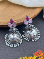 Load image into Gallery viewer, JEVIKA JHUMKA EARRINGS