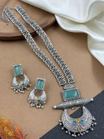 Load image into Gallery viewer, Bella Stone Necklace Set